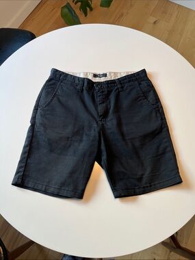 Vans Men's Black Zip UP Shorts